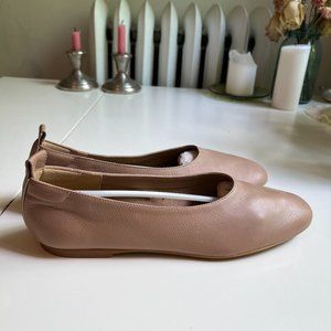 Everlane The Italian Leather Day Glove Size 8 (Tan)